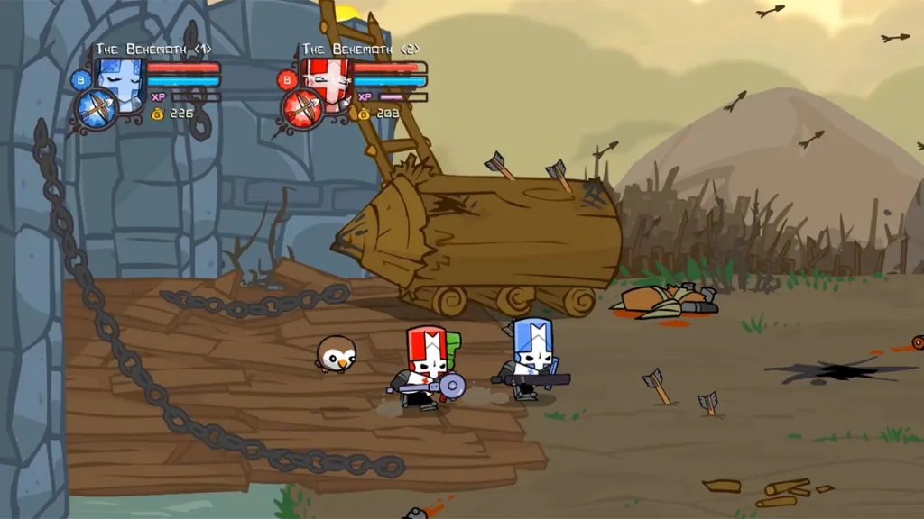 Castle Crashers, game 4 player