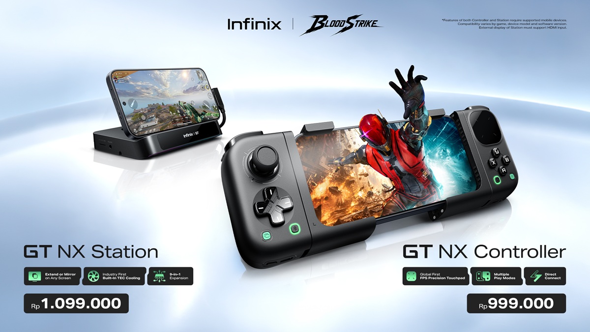 Infinix Rilis GT NX Controller, Kontrol untuk Mobile Gaming